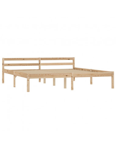 Giroletto in Legno Massello di Pino 180x200 cm