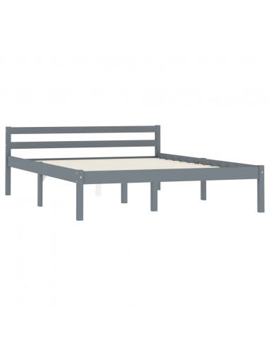 Giroletto Grigio in Legno Massello di Pino 120x200 cm