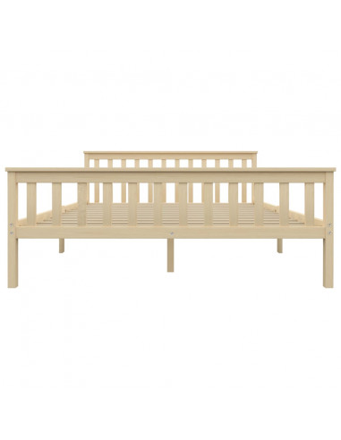 Giroletto Naturale in Legno Massello di Pino 160x200 cm