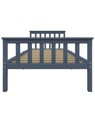 Giroletto Grigio in Legno Massello di Pino 100x200 cm