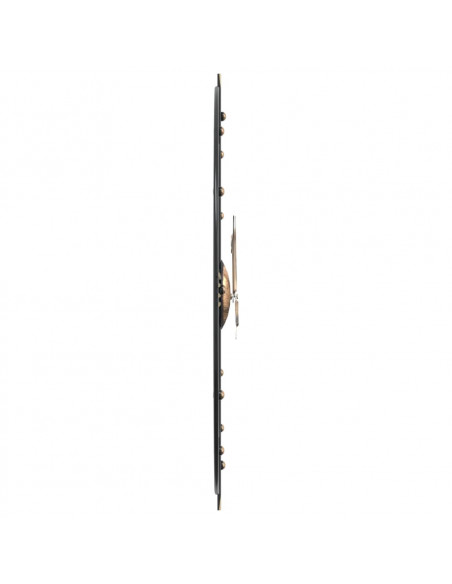 Orologio da Parete Nero Ø60 cm in Ferro