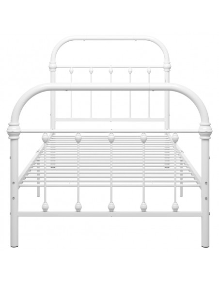 Giroletto Bianco in Metallo 100x200 cm