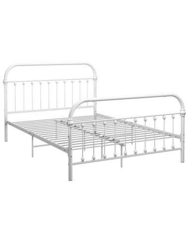 Giroletto Bianco in Metallo 140x200 cm