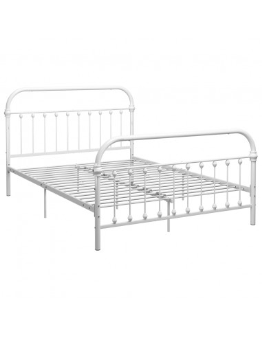 Giroletto Bianco in Metallo 160x200 cm