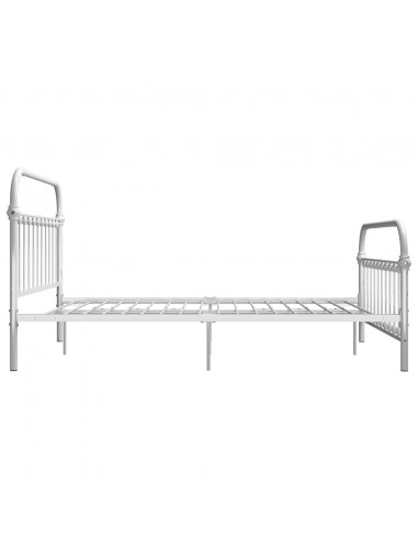 Giroletto Bianco in Metallo 160x200 cm