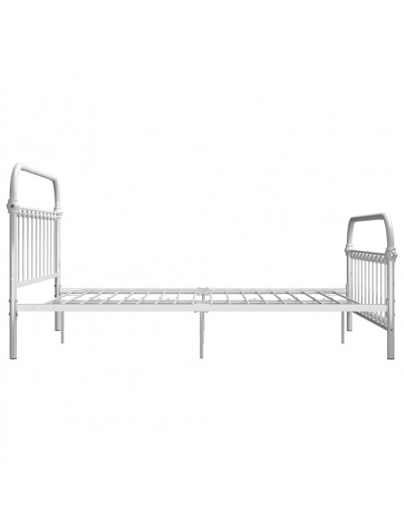 Giroletto Bianco in Metallo 160x200 cm