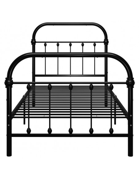 Giroletto Nero in Metallo 100x200 cm