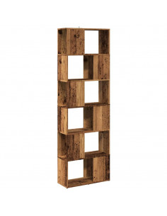 Libreria/Divisorio Stanza Legno Antico 60x24x186 cm 2