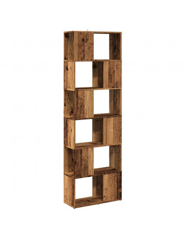 Libreria/Divisorio Stanza Legno Antico 60x24x186 cm