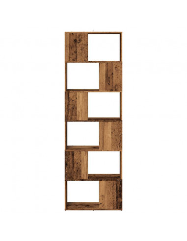 Libreria/Divisorio Stanza Legno Antico 60x24x186 cm