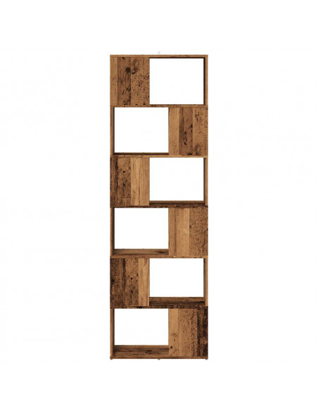Libreria/Divisorio Stanza Legno Antico 60x24x186 cm