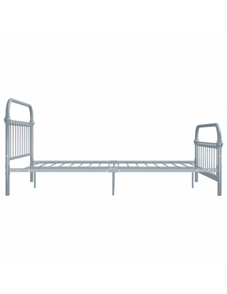 Giroletto Grigio in Metallo 160x200 cm