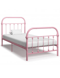 Giroletto Rosa in Metallo 90x200 cm 2