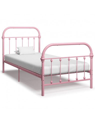 Giroletto Rosa in Metallo 90x200 cm