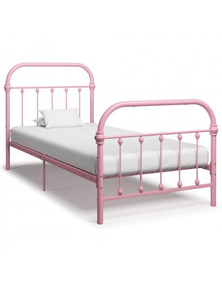 Giroletto Rosa in Metallo 90x200 cm