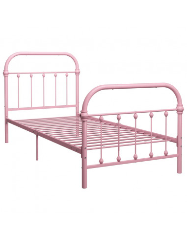 Giroletto Rosa in Metallo 90x200 cm