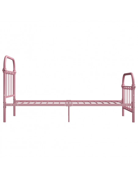 Giroletto Rosa in Metallo 90x200 cm
