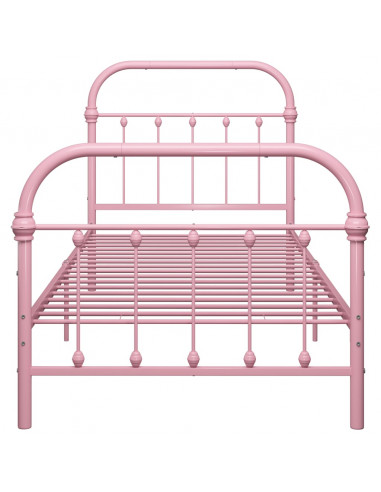 Giroletto Rosa in Metallo 90x200 cm