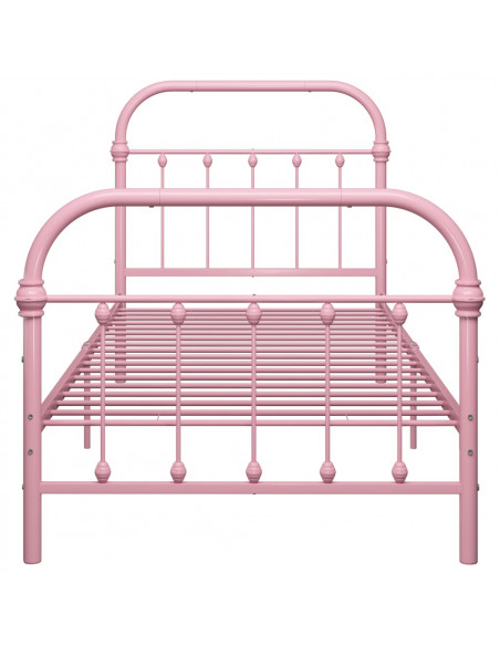 Giroletto Rosa in Metallo 90x200 cm