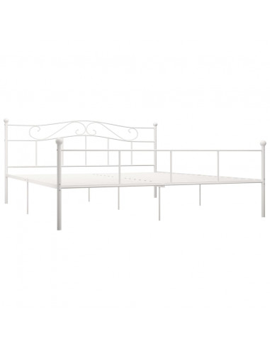 Giroletto Bianco in Metallo 180x200 cm