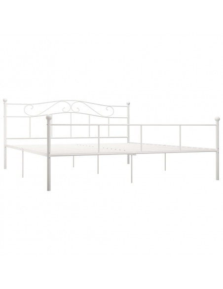 Giroletto Bianco in Metallo 180x200 cm