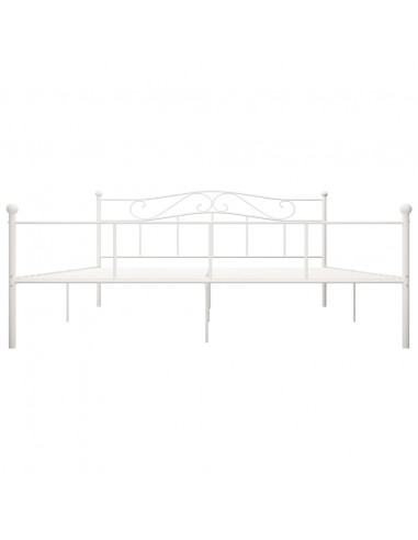 Giroletto Bianco in Metallo 180x200 cm