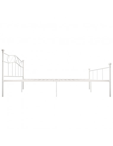 Giroletto Bianco in Metallo 180x200 cm