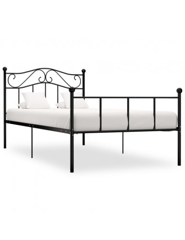 Giroletto Nero in Metallo 100x200 cm