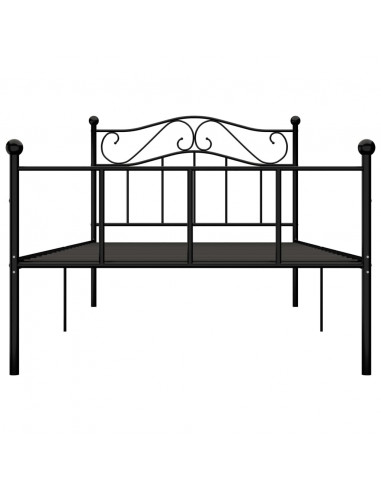 Giroletto Nero in Metallo 100x200 cm