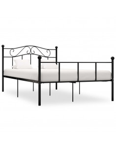 Giroletto Nero in Metallo 140x200 cm 2