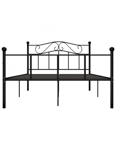 Giroletto Nero in Metallo 140x200 cm