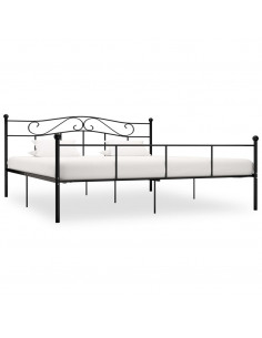 Giroletto Nero in Metallo 180x200 cm 2