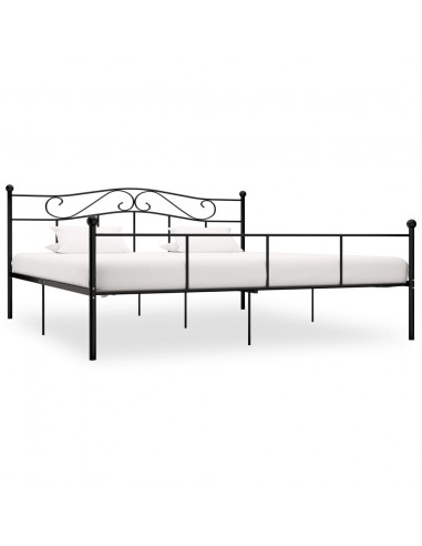 Giroletto Nero in Metallo 180x200 cm