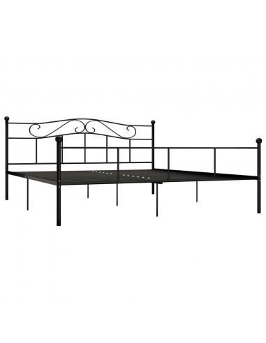 Giroletto Nero in Metallo 180x200 cm