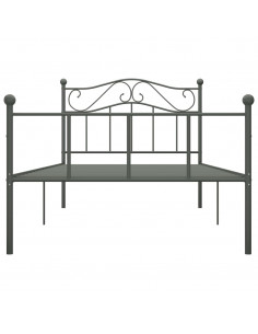 Giroletto Grigio in Metallo 90x200 cm 2
