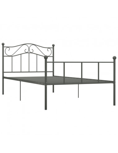 Giroletto Grigio in Metallo 100x200 cm