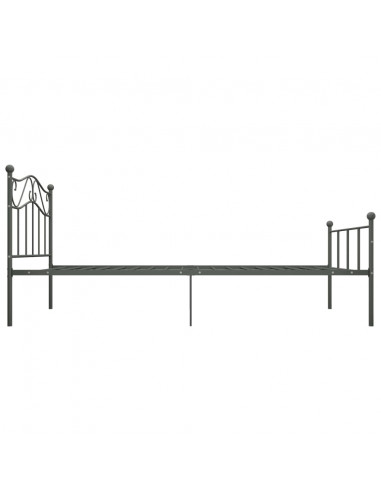 Giroletto Grigio in Metallo 100x200 cm