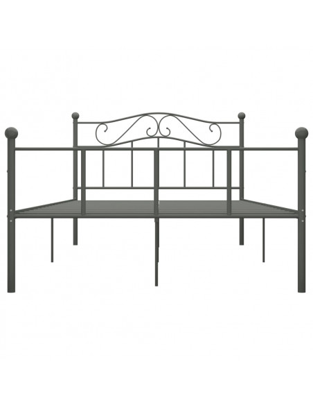 Giroletto Grigio in Metallo 140x200 cm