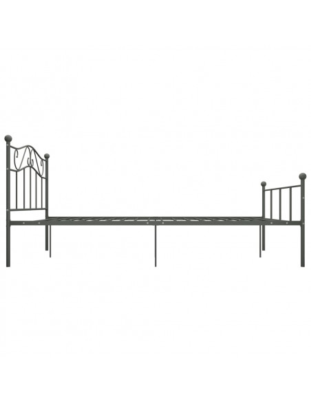Giroletto Grigio in Metallo 140x200 cm