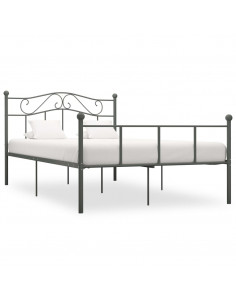 Giroletto Grigio in Metallo 160x200 cm 2