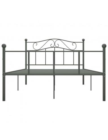 Giroletto Grigio in Metallo 160x200 cm