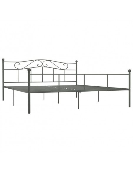 Giroletto Grigio in Metallo 180x200 cm