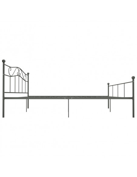 Giroletto Grigio in Metallo 180x200 cm