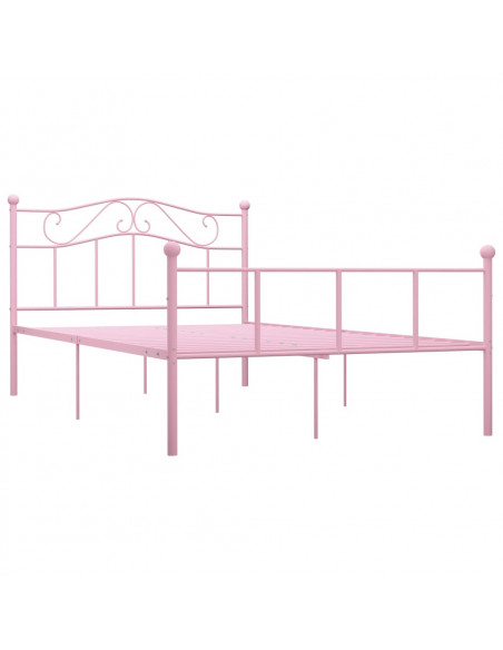 Giroletto Rosa in Metallo 140x200 cm