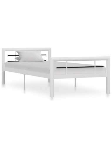 Giroletto Bianco e Nero in Metallo 100x200 cm