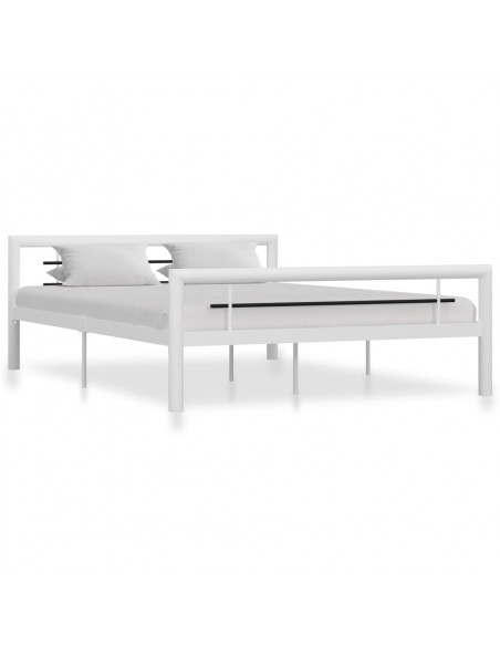 Giroletto Bianco e nero in Metallo 140x200 cm