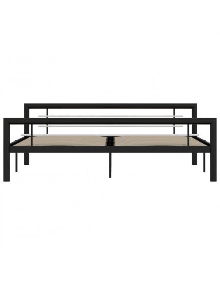 Giroletto Nero e Bianco in Metallo 180x200 cm
