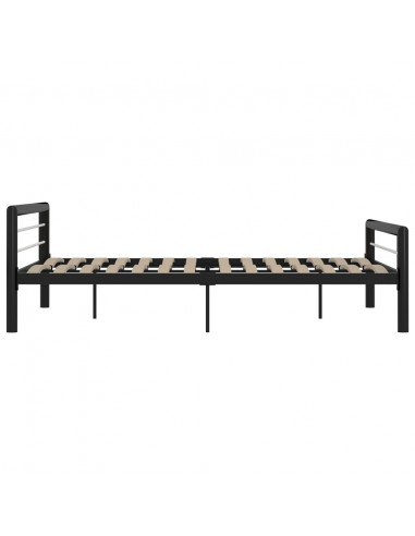 Giroletto Nero e Bianco in Metallo 180x200 cm