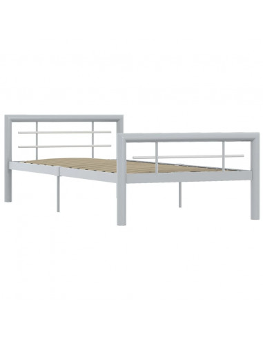 Giroletto Grigio e Bianco in Metallo 100x200 cm