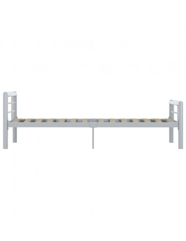 Giroletto Grigio e Bianco in Metallo 100x200 cm